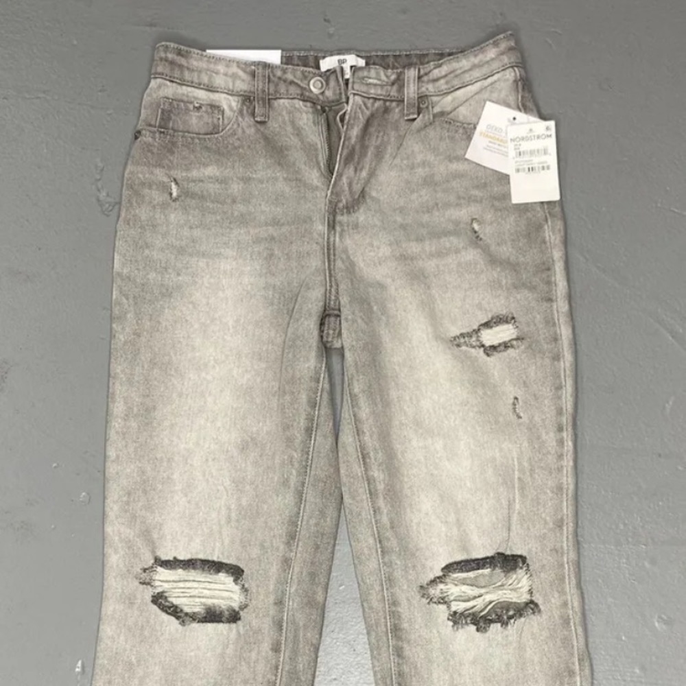 BP Be Responsible Black Jeans Distressed 25 S New With Tags Ripped Torn NWT
